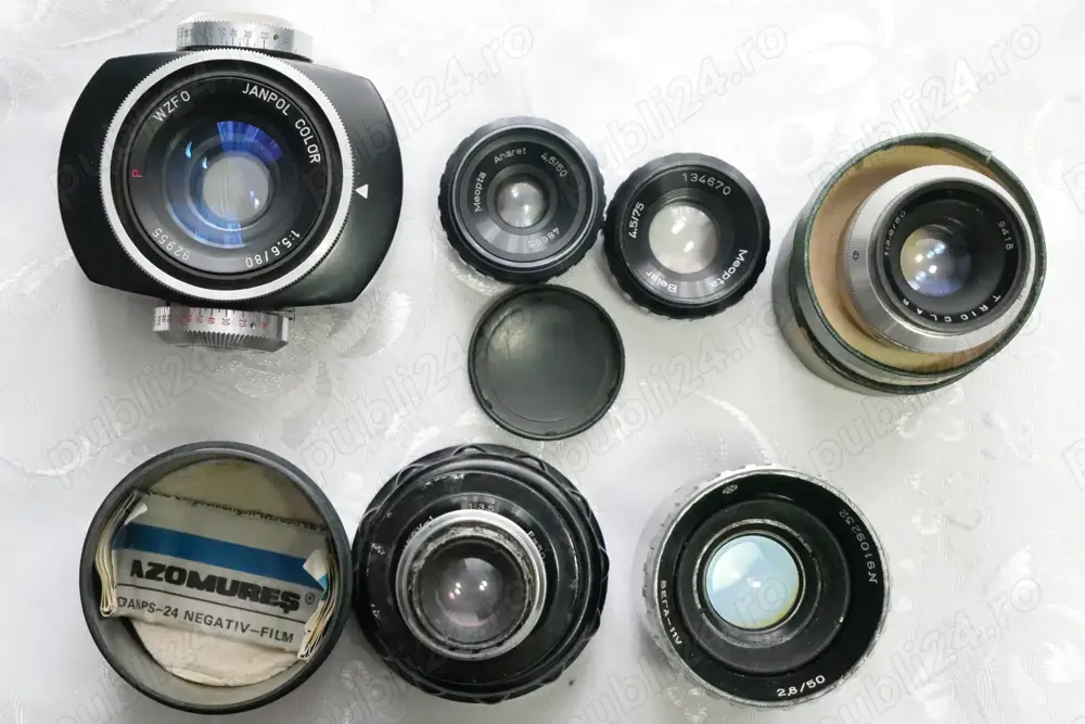 Lentile de conversie și Obiective aparat de mărit