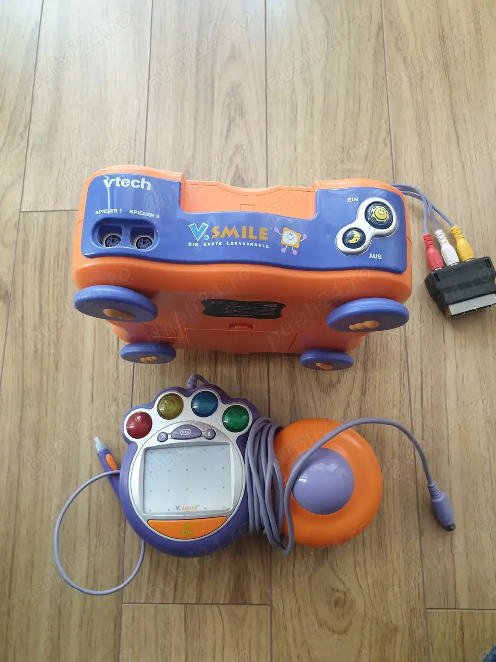 Consola si jocuri Vtech Smile in germana