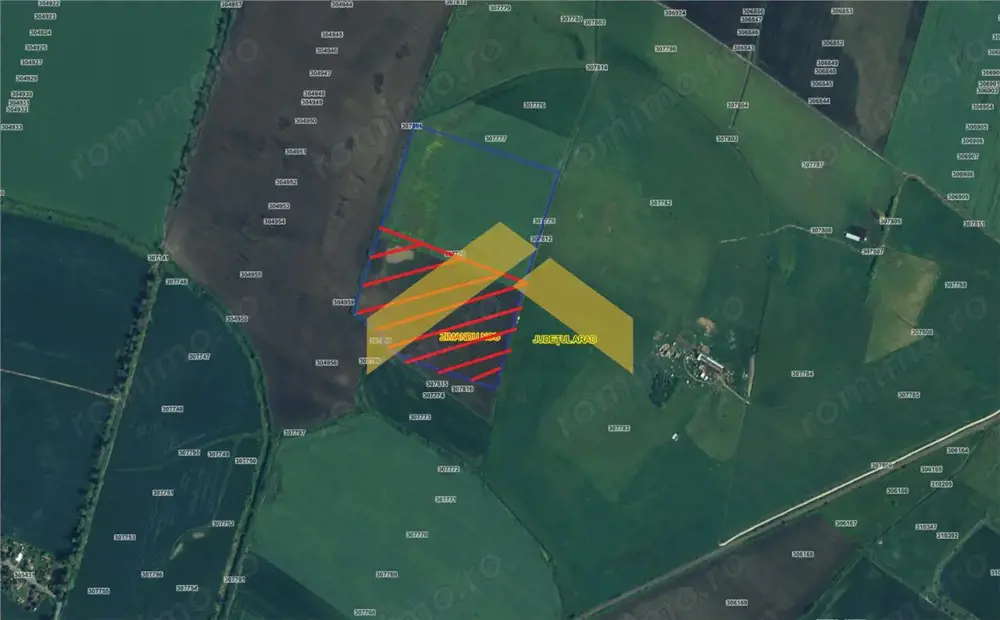 Teren 6,8ha extravilan de vanzare Zimandu Nou Teren 6,8ha extravilan de vanzare Zimandu Nou