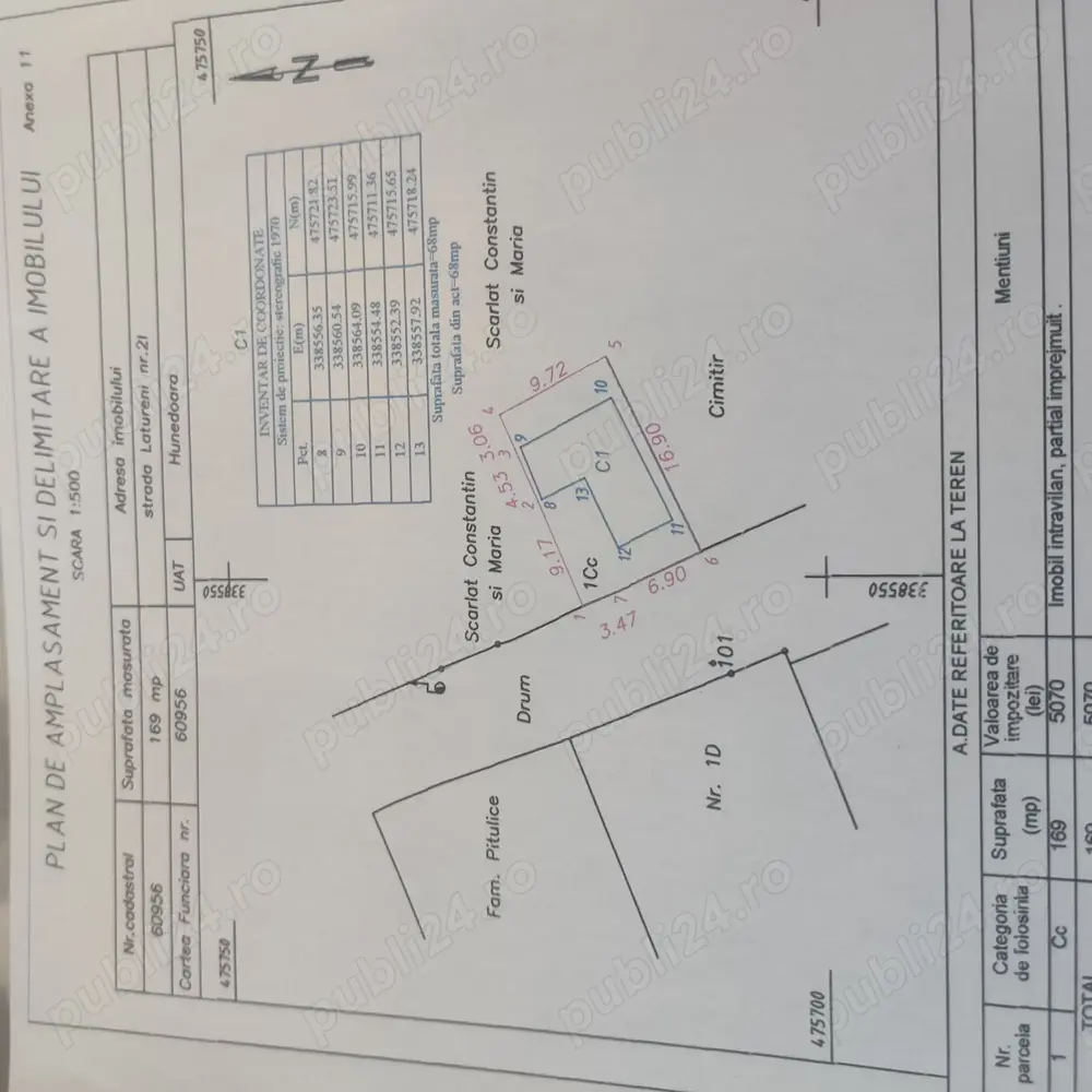 Casă de vânzare în Hunedoara 