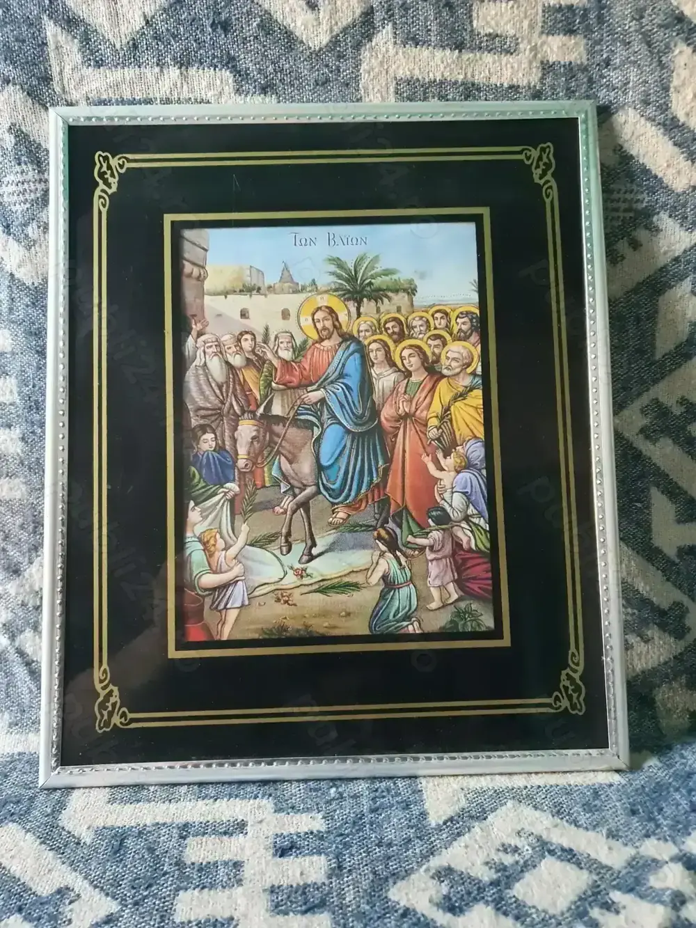 Icoana Intrarea lui Iisus în Ierusalim