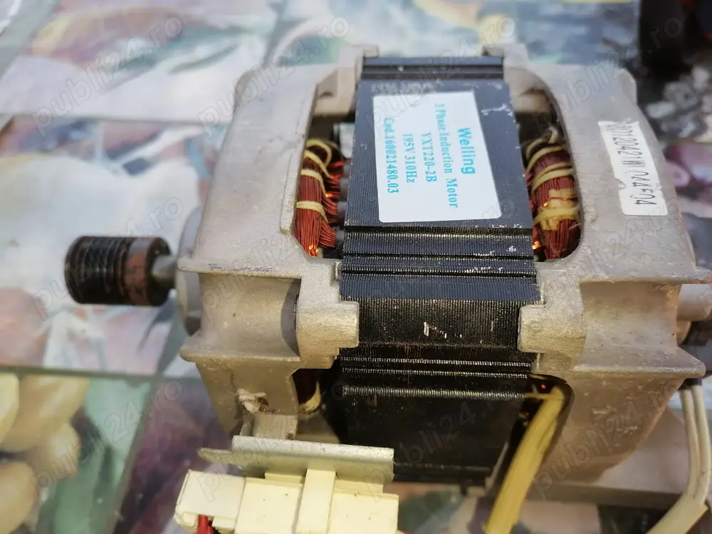 motor electric  masina de spalat rufe fara perii colectoare