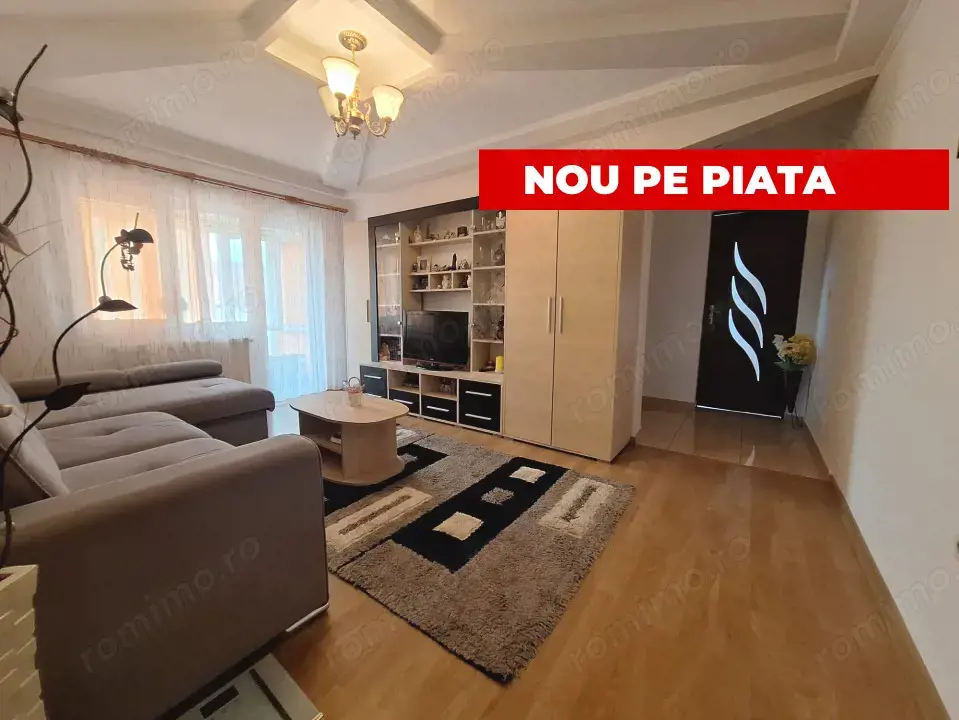 Apartament 3 camere, 63 mp, semidecomandat, pozitie excelenta in zona Girocului