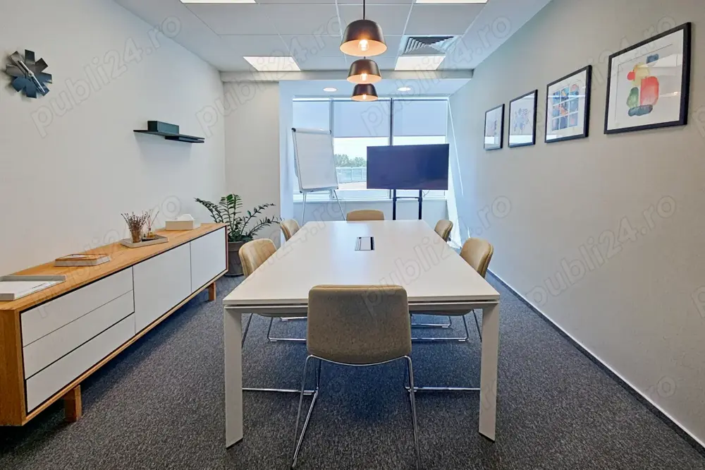 Spațiu de birou privat pentru 4 persoane în Regus City Gate