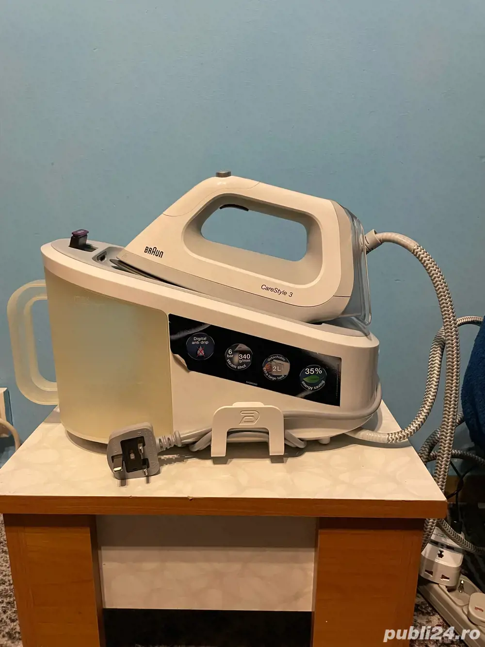 Stație de călcat Braun