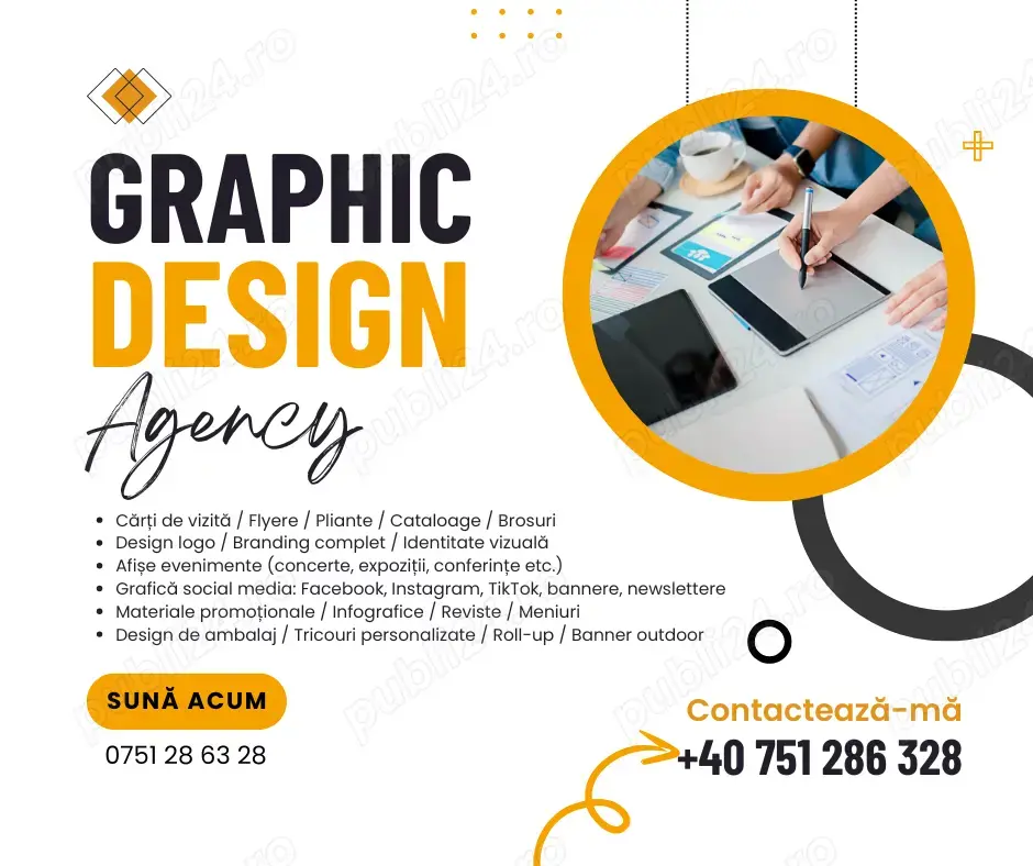 Graphic Design pentru Print și Digital   Factură și Prețuri Accesibile