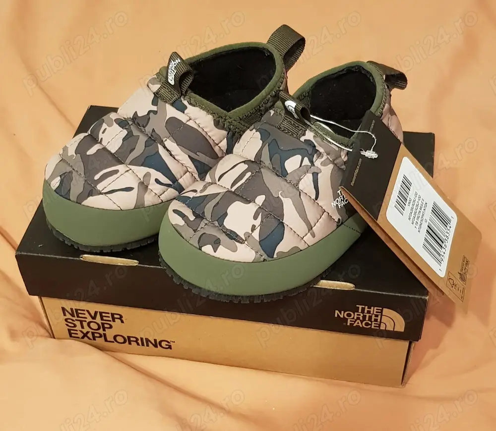 ! Papuci Copii THE NORTH FACE Youth Thermoball Traction Mule II Noi 27