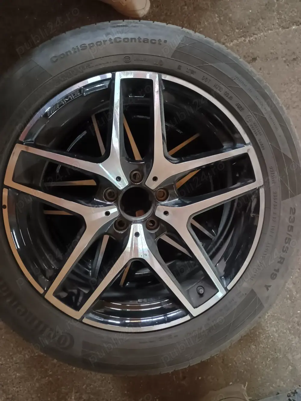 Jante + Cauciucuri Mercedes 