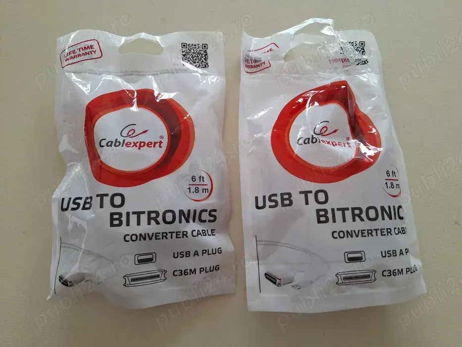 Cablu imprimanta USB la paralel CENTRONICS 36 PINI 1.8M,GEMBIRD CUM360