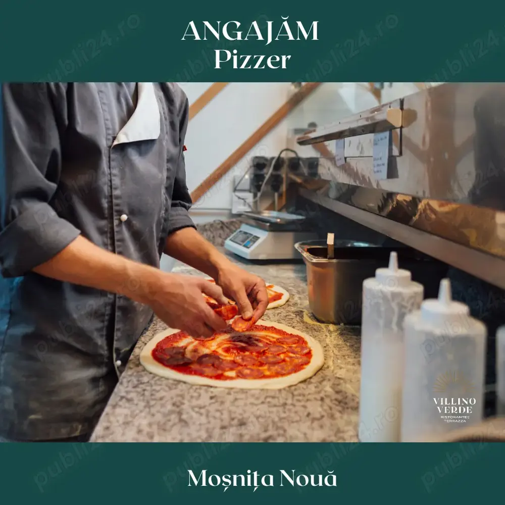  Căutăm Pizzer!