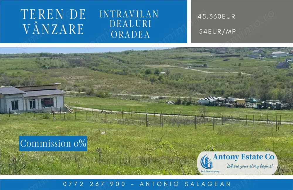 Teren intravilan de vanzare, Oradea-Bihor Teren intravilan de vanzare, Oradea-Bihor