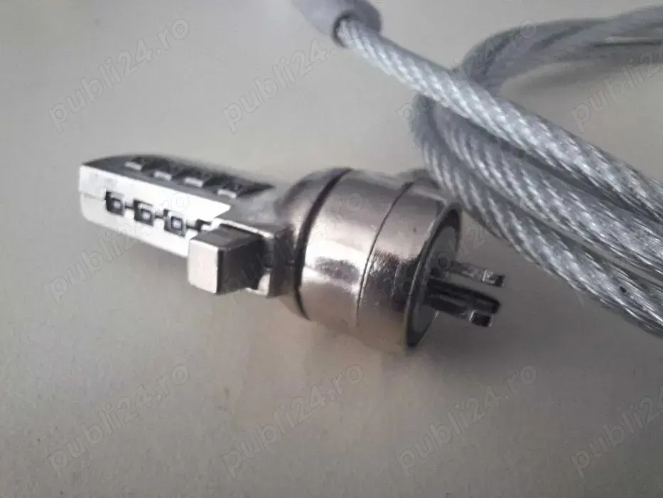 Cablu antifurt Logilink NBS002, cifru, metal