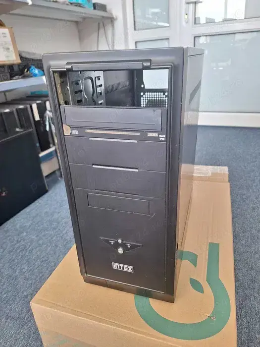 Carcasa Intex calculator unitate sistem PC Tower fara sursa ATX