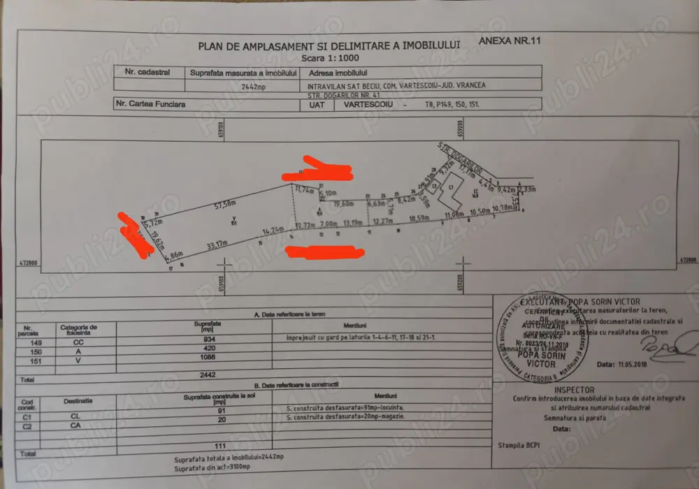 Casă bătrânească de vânzare 