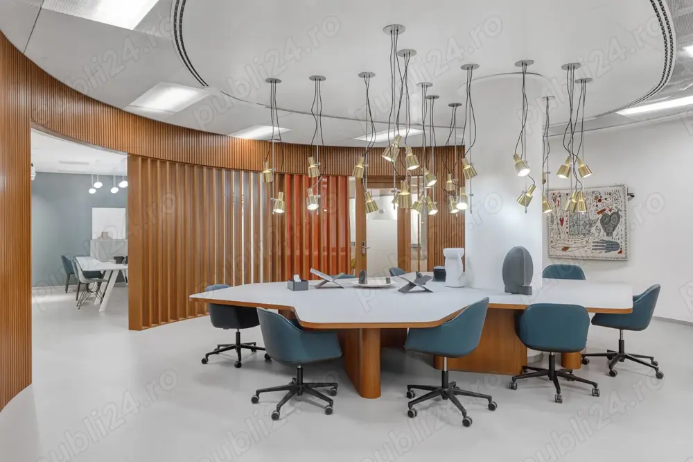 Spațiu de birou frumos proiectat pentru 5 persoană în Spaces Campus 6