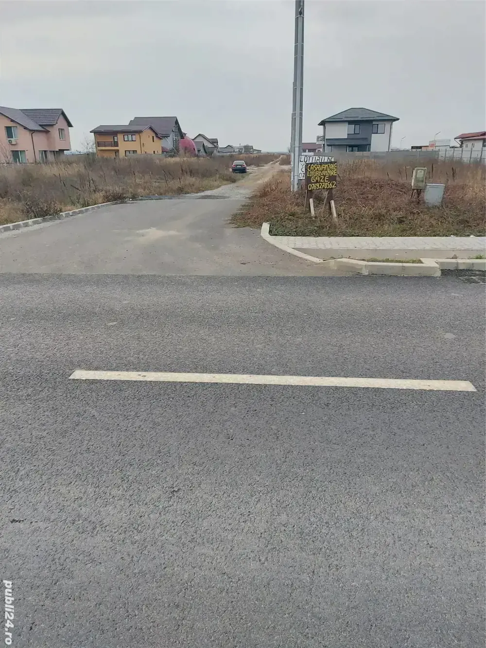 Loturi Berceni-Vidra acces din Șosea 