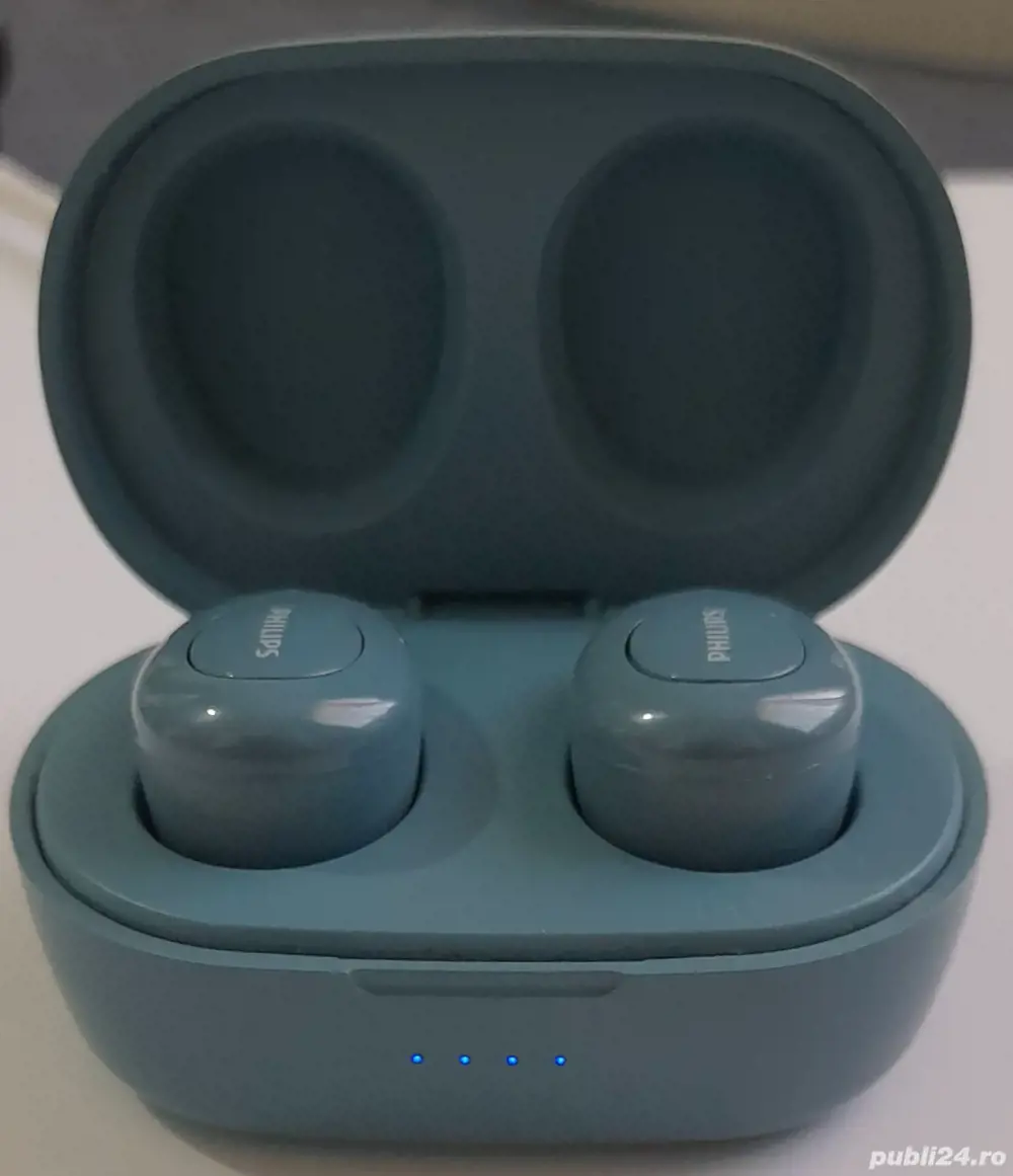 Casti Audio In-Ear Philips, TAT2205BL 00, True Wireless, Auto