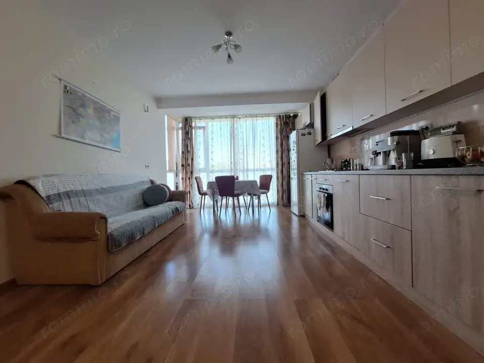 Apartament 3 camere, open-space, etaj 3, mobilat si utilat - Girocului