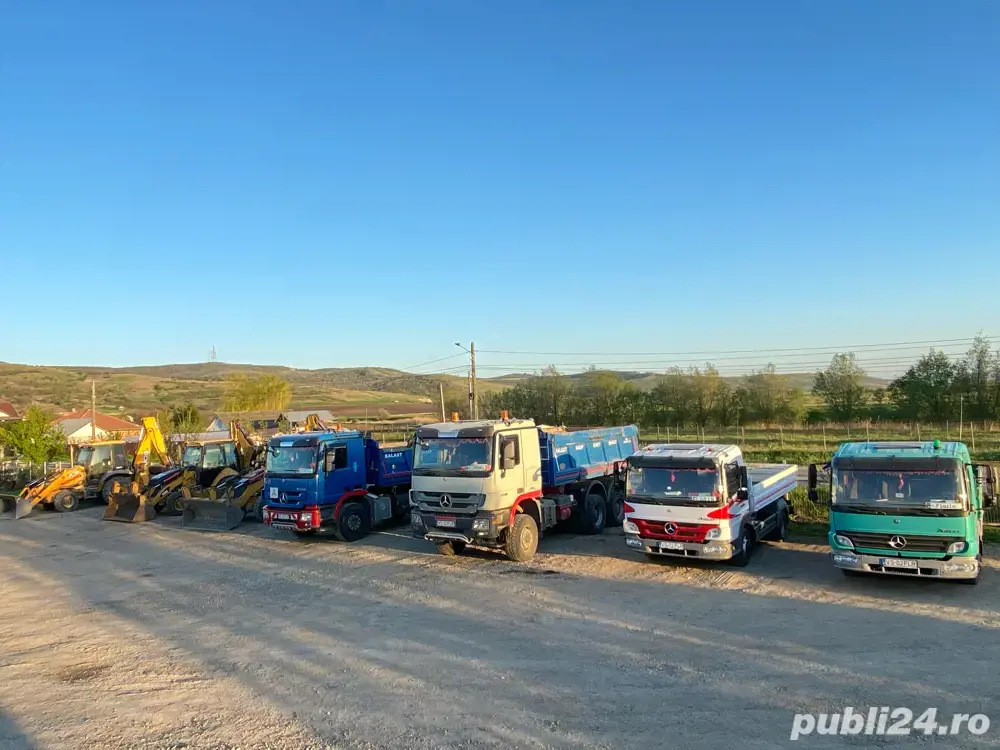 Transport agregate Transport cereale Transport marfa vanzare balast nisip piatra pamant 