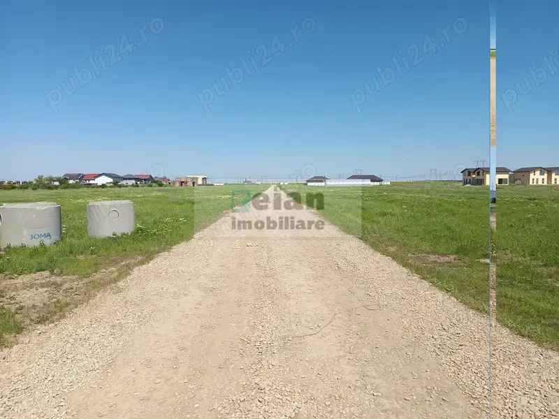 Domnesti - Str Cetinei, 718 Mp Intravilan, Deschidere 28, Utilitati 