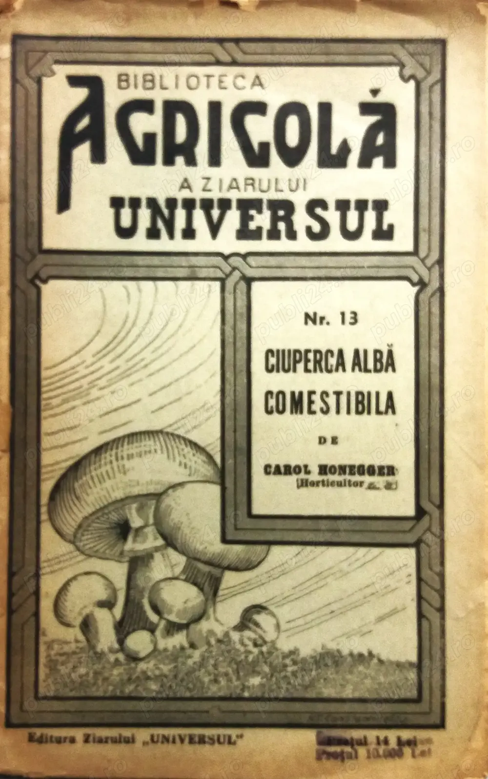 cărți Biblioteca Agricolă