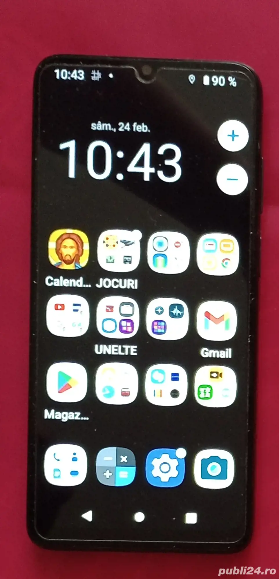 Telefon mobil Motorola Moto e22, funcțional sau pentru piese, Android 12