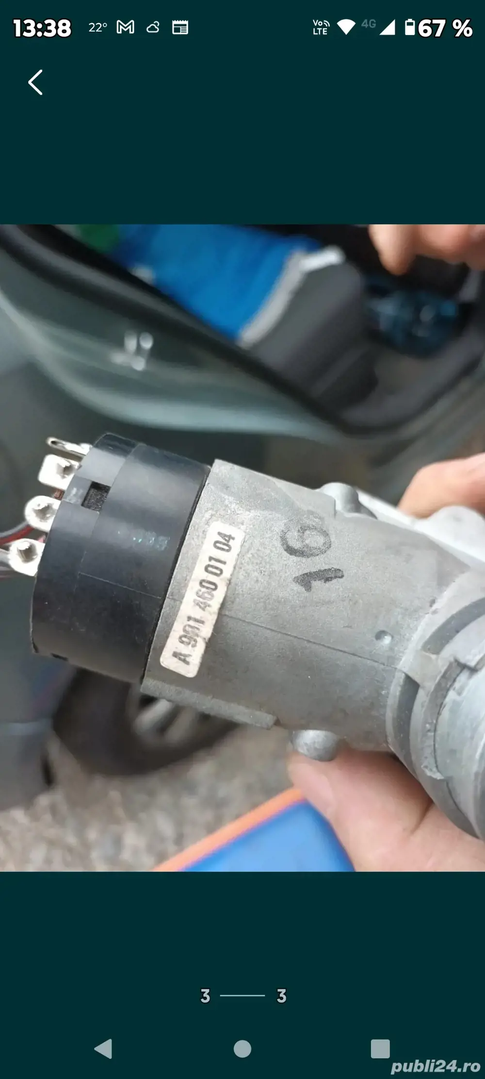 contact cheie Mercedes sprinter 