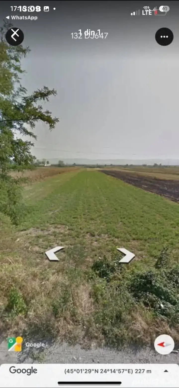 Teren 5.000 mp Mihăești, Vâlcea   18 m deschidere, utilități   7   mp