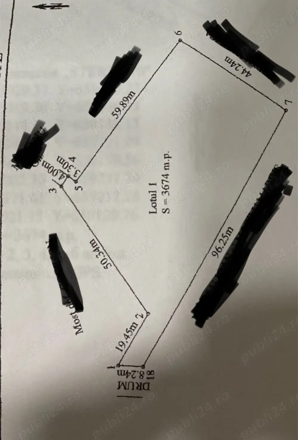 Teren intravilan Brosteni