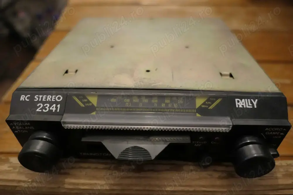 Radio Casetofon AUTO Romanesc TEHNOTON Rally 2341 Romania DACIA OLTCIT Vintage Retro