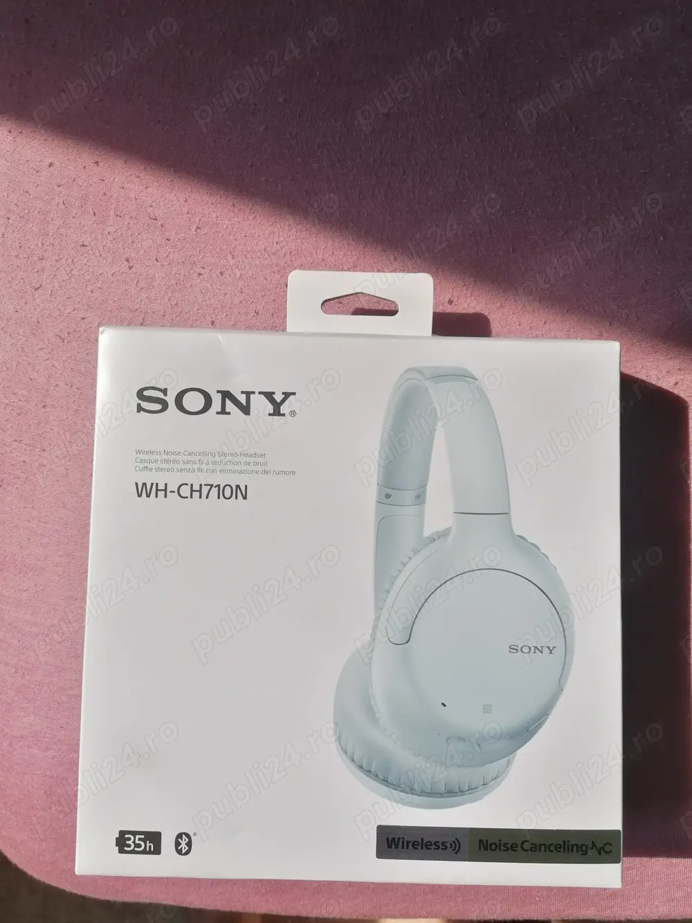 Căşti audio cu anulare digitală a zgomotului Sony WH-CH710N