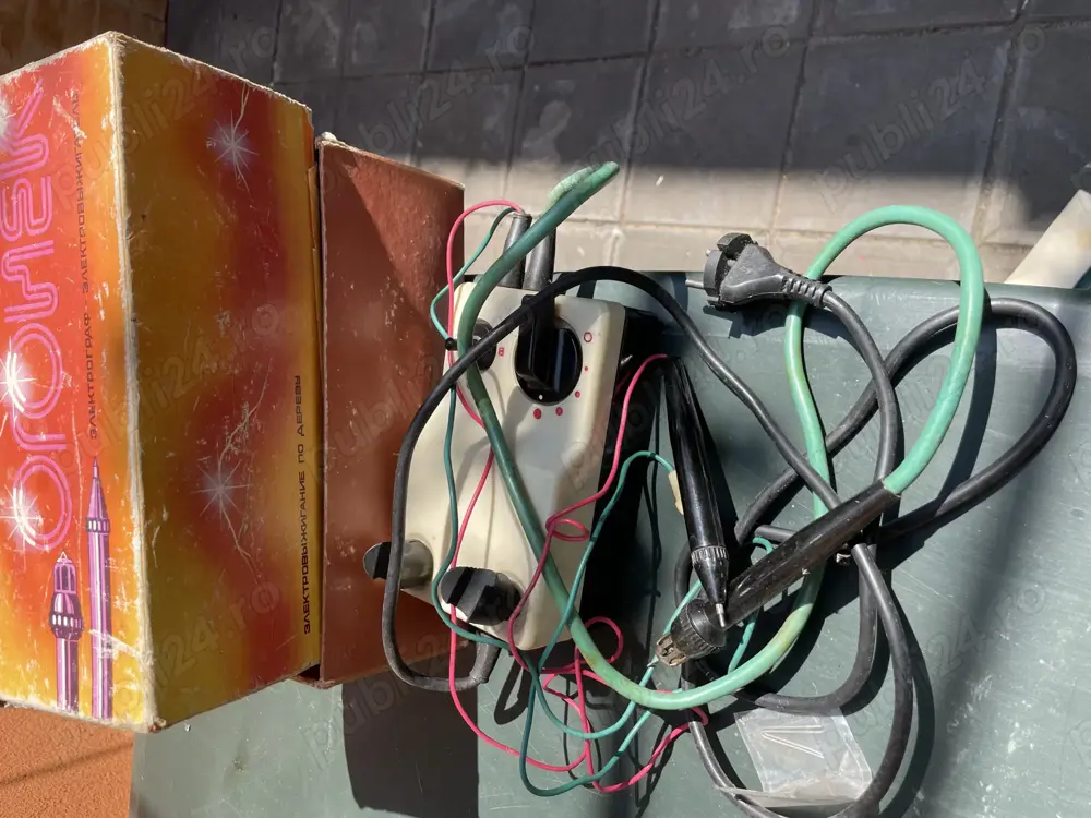 Vând aparat pirogravat electric