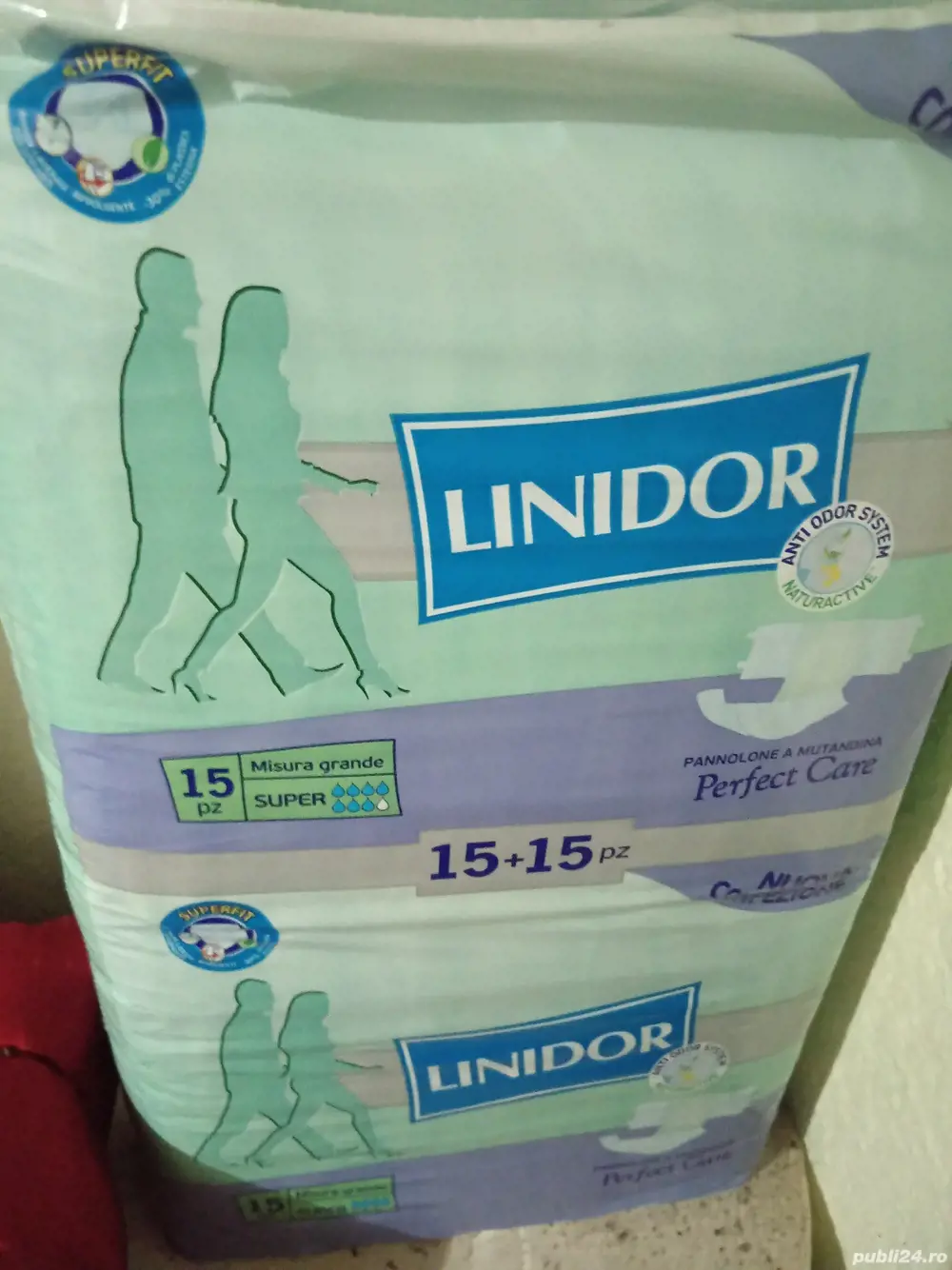 Pampers adus din Italia pentru adulți 