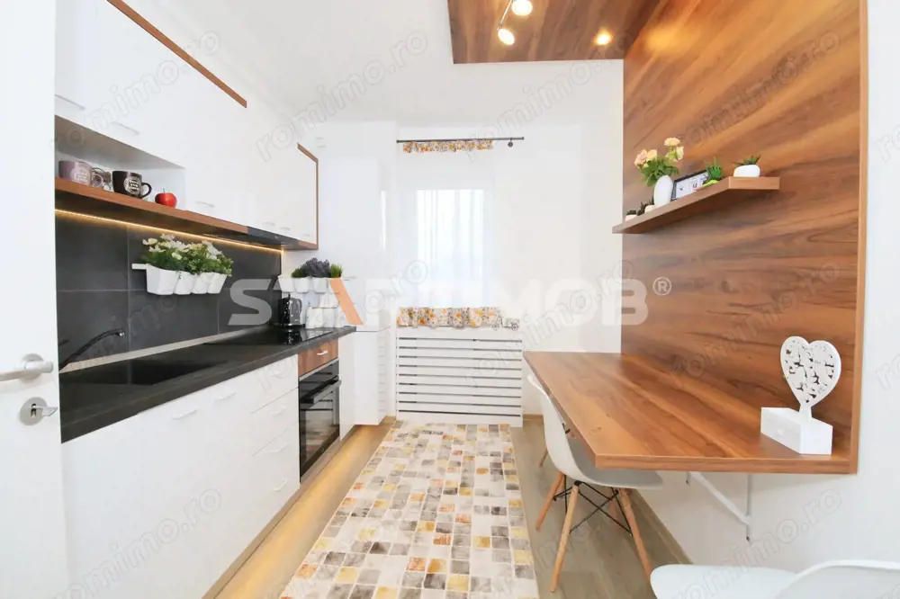 Apartament mobilat  ALPHAVILLE cu parcare subterana
