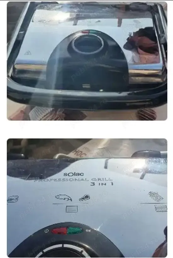 Gratar electric grill, sandwich profesional