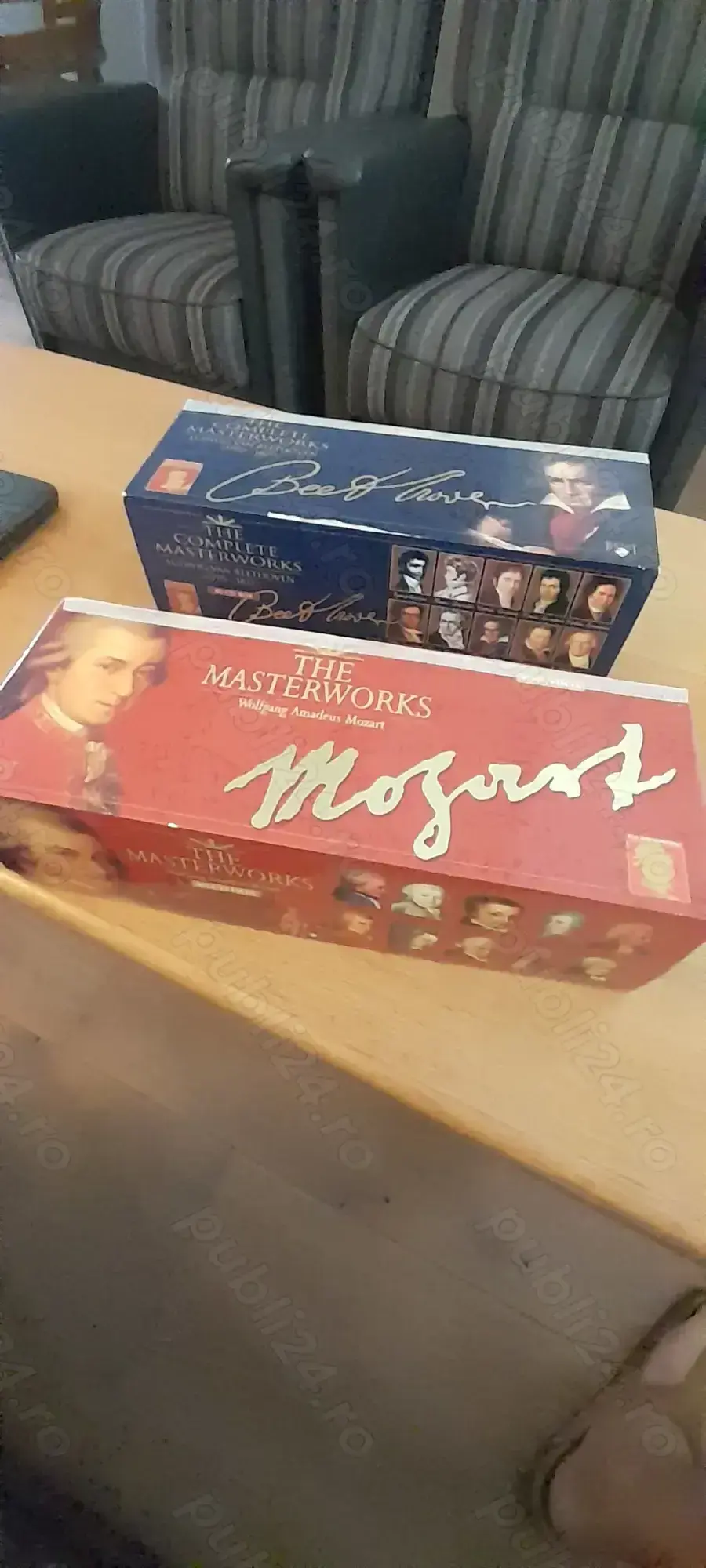 2 seturi x 40 cd Beethoven si Mozart