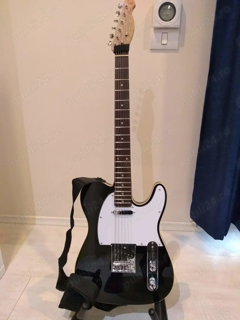 Chitara electrica Harley Benton TE-62DB BK + accesorii