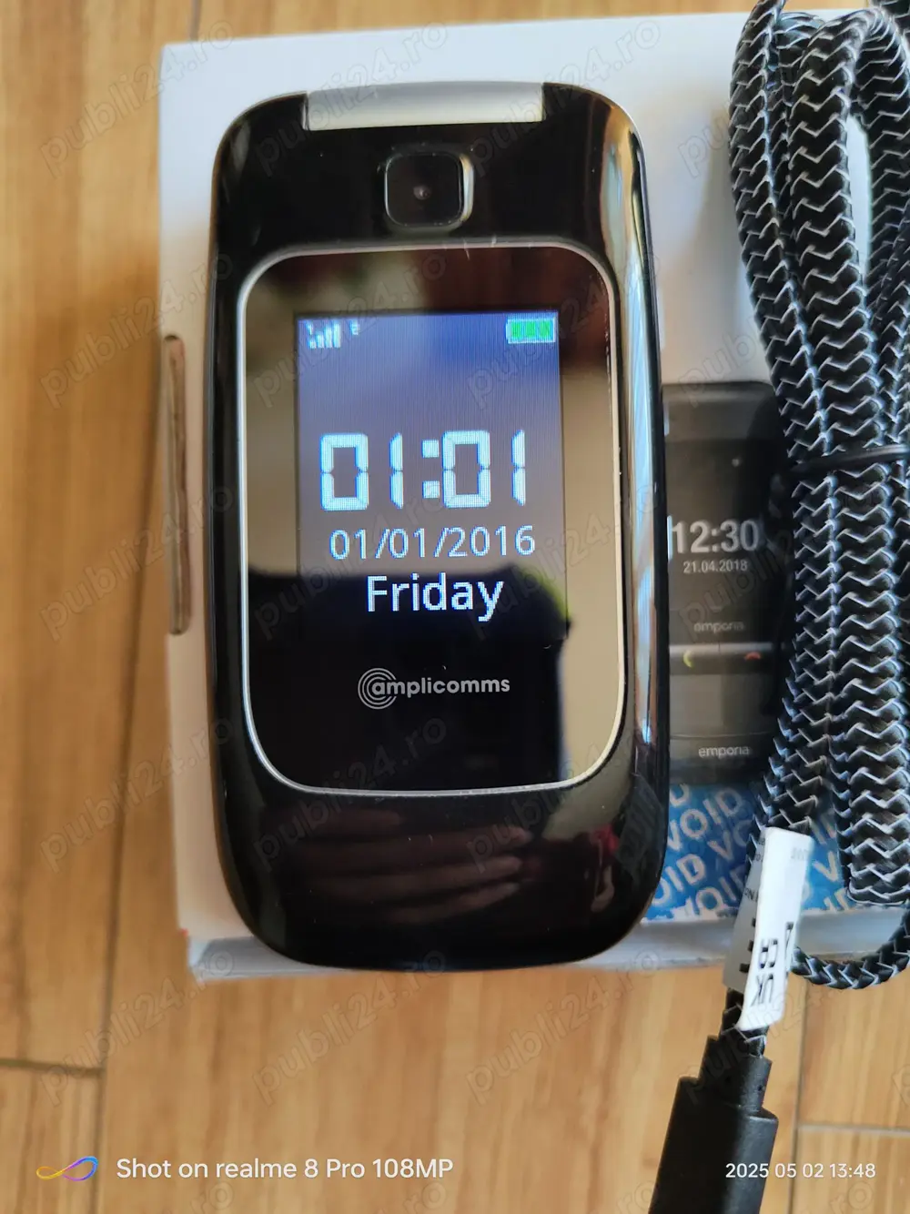 Super telefon cu clapeta,seniori,nou.