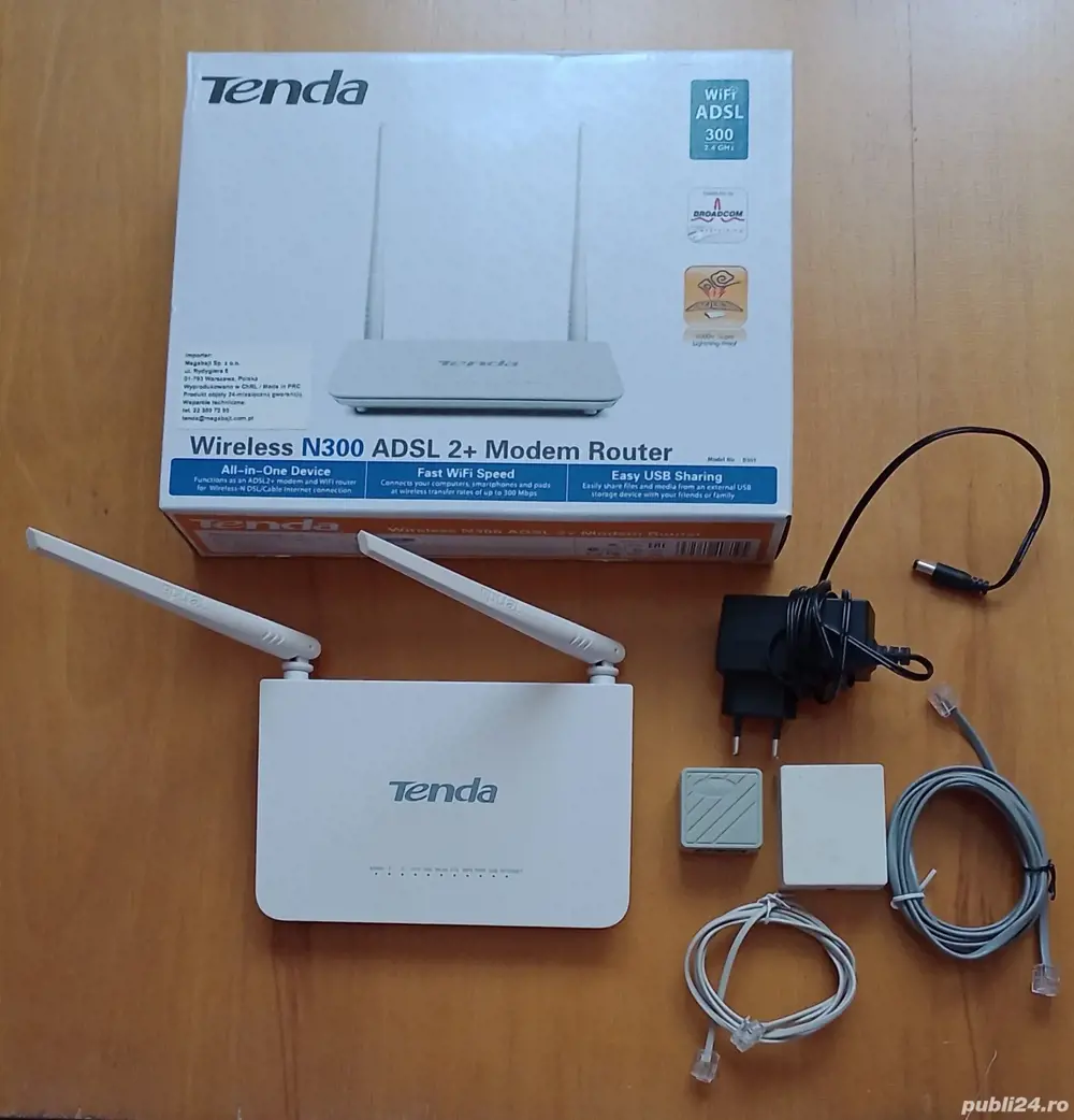 Router Tenda, nou