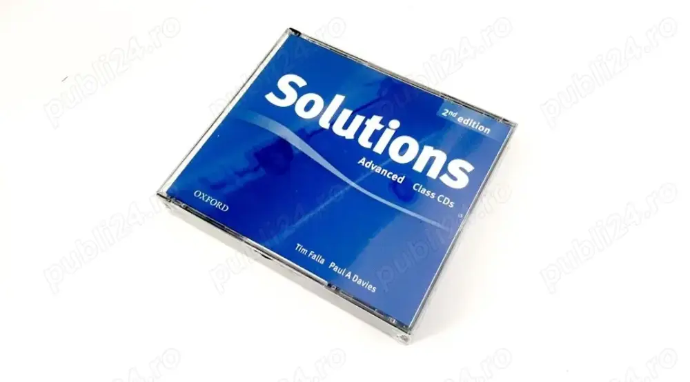 DVD Manual Solutions Advanced 2nd Edition (Engleza) British Council