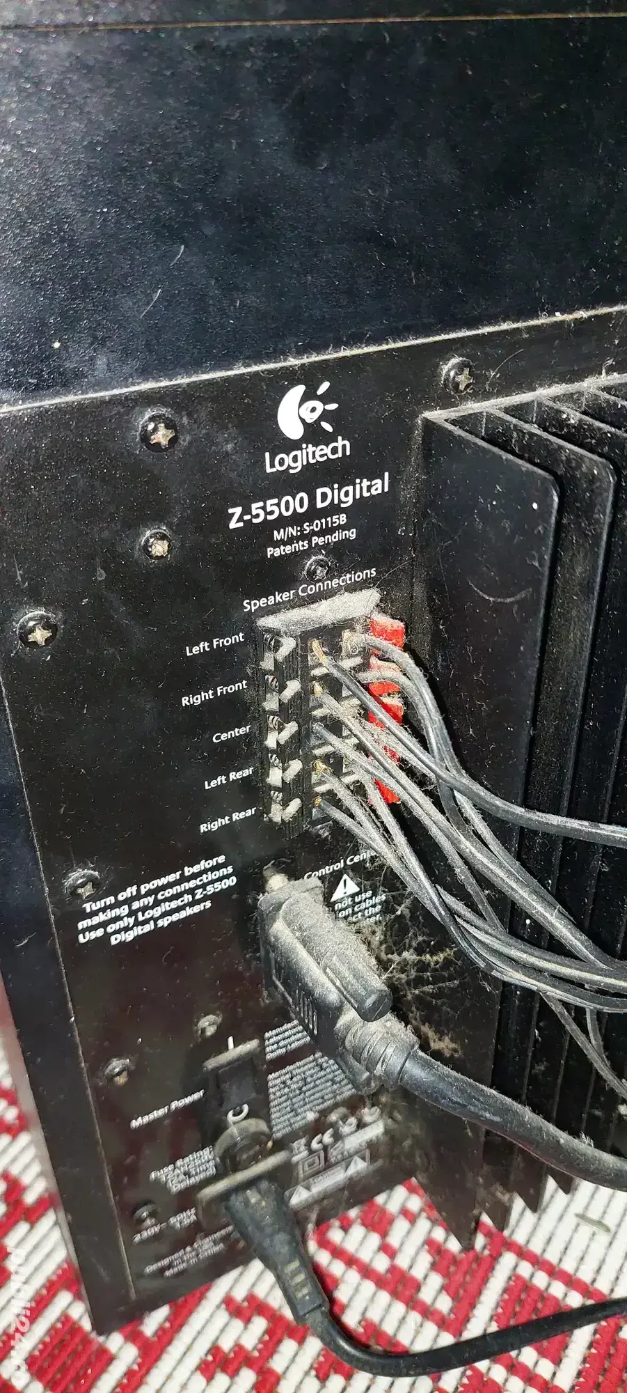 sistem 5+1 Logitech Z-5500 