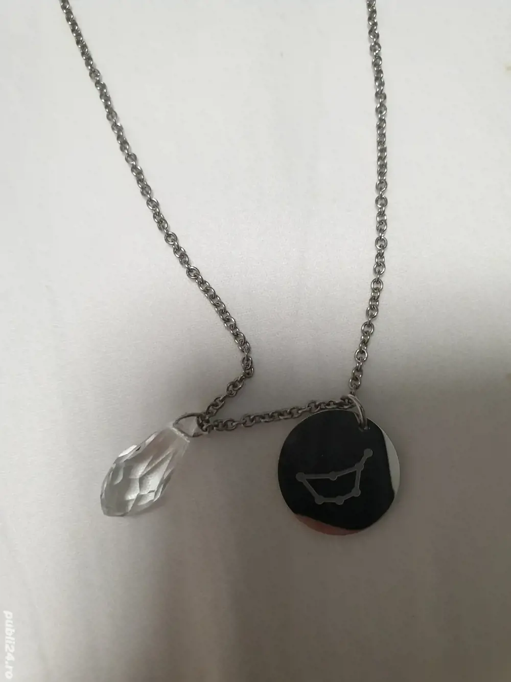 Colier nou Fecioara zircon deosebit