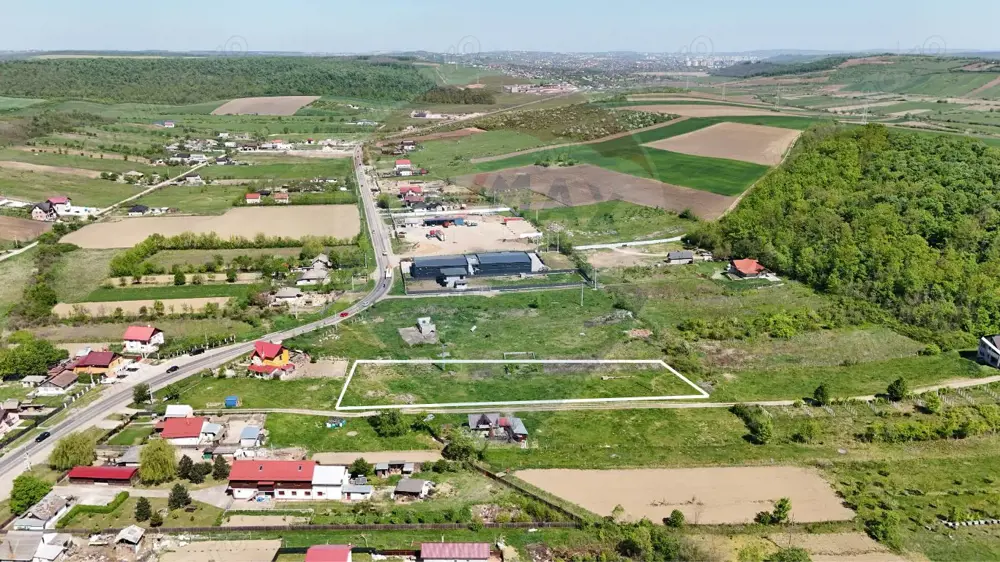 Teren  Intravilan plan in Mogosesti Iasi