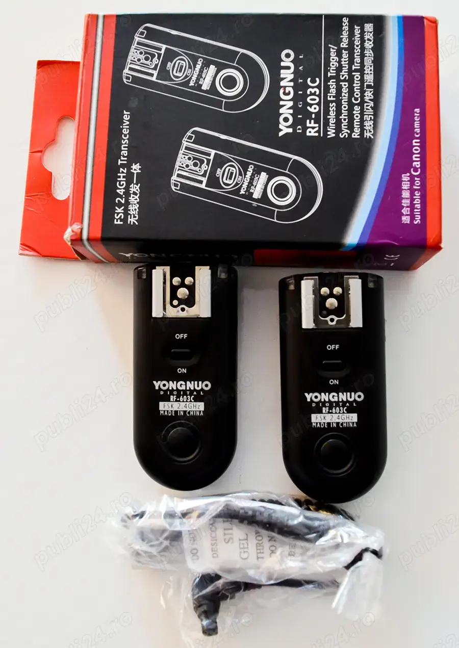 vand transceiver yongnuo yn603C II yn-603C II pt. canon kit 2x ( )