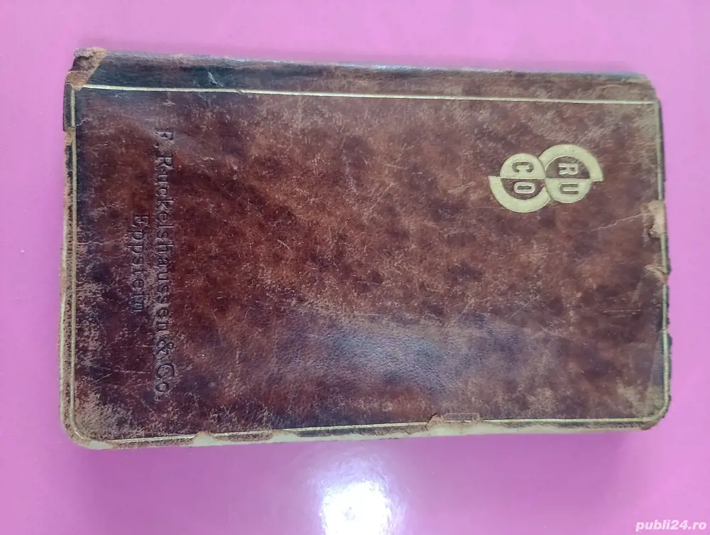 Carnet de buzunar, vechi, Germania 1930