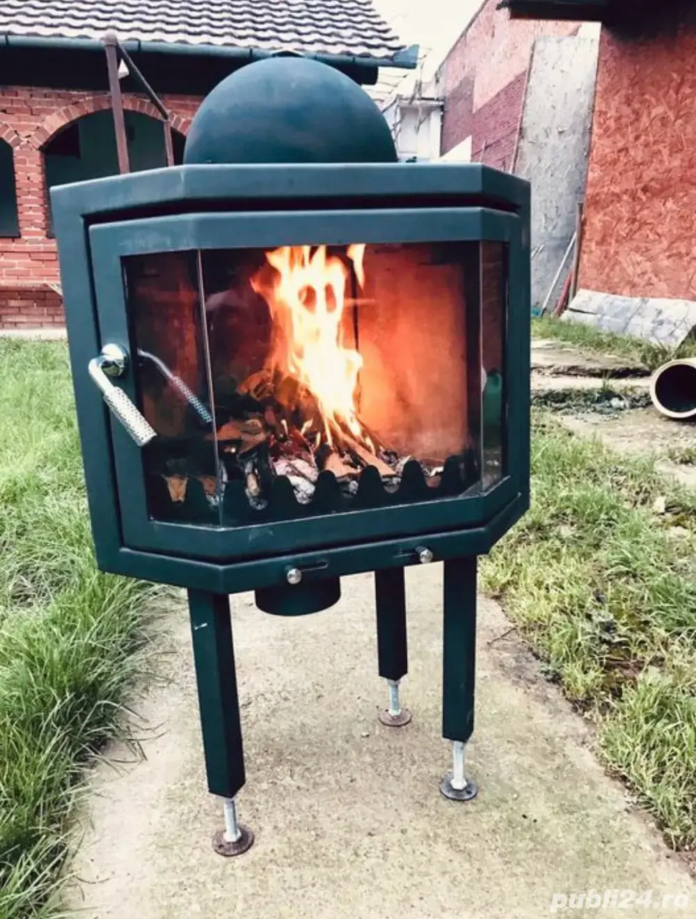 Vand focar semineu Kago Goliath germania soba lemn 