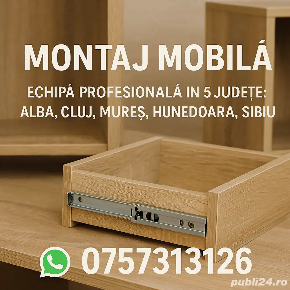 Montaj Mobilă la domiciliu ! 