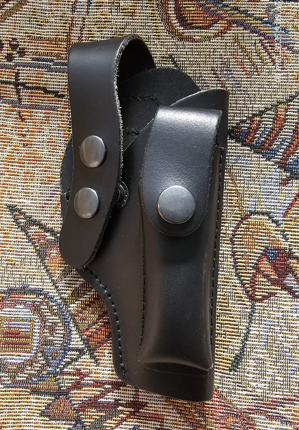 Toc pistol din piele