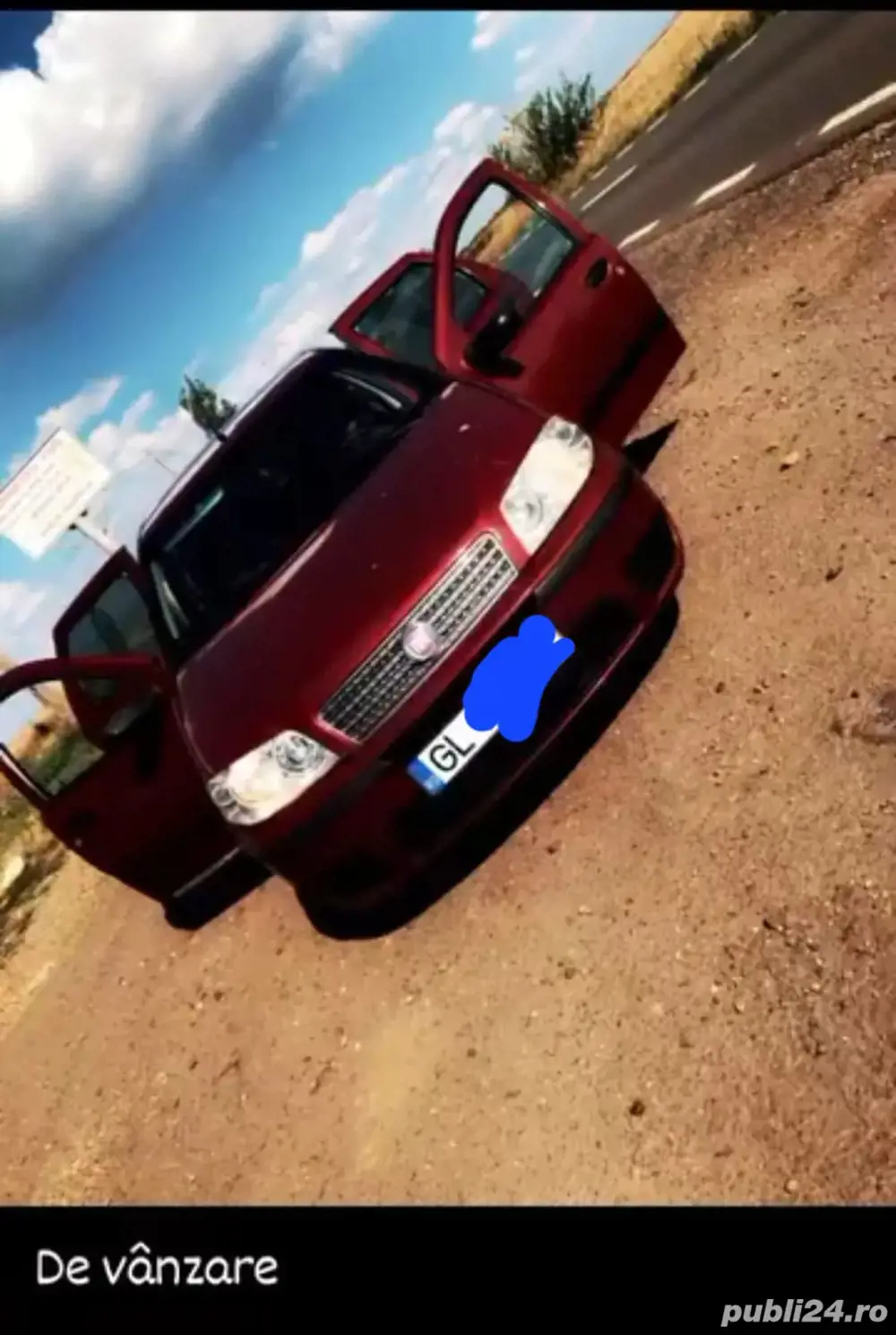 vând mașină fiat punto 1,2 benzina 