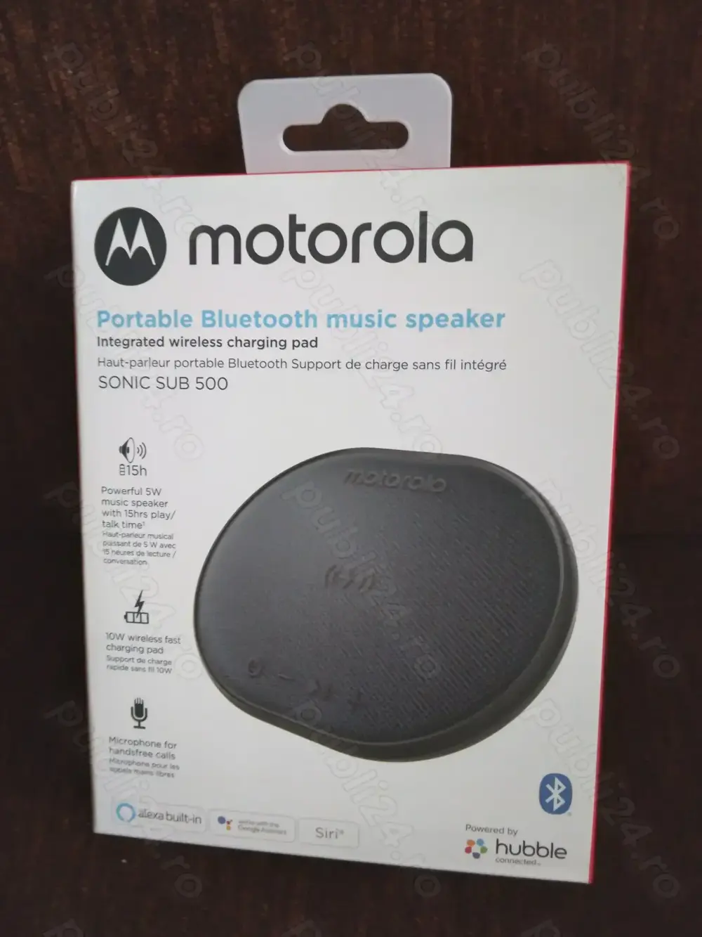 Boxa Portabila Motorola Sonic Sub 500, Bluetooth